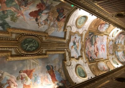 Détail plafond de la Galerie de Mazarin -XVIIeme s