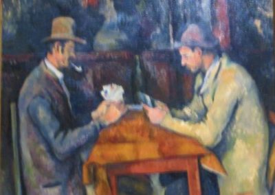 P.CEZANNE- Les joueurs de cartes-1892-1896