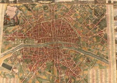 Plan de Paris- XVIIème s.