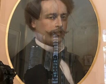 Alexandre Dumas Fils - Pastel d'Antoine Jubien 1869