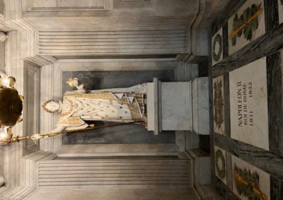 Chapelle ou ont ete deposees les cendres de Napoleon II _ l_Aiglon remises par Hitler