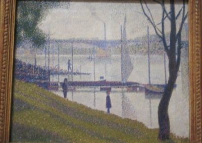 G.SEURAT- Le Pont de Courbevoie-1886