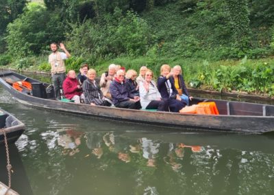 petite balade en barque dans les hortillonnages