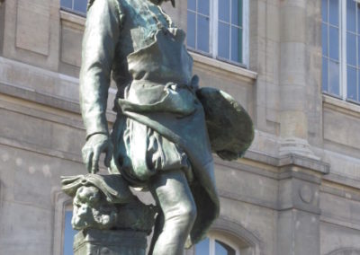 Statue de Bernard Palissy- détail