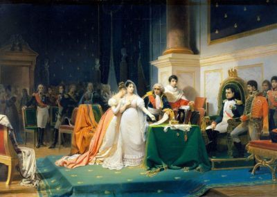 Le divorce de l'Impératrice Joséphine, le 15 décembre 1809, par Henri-Frédéric Schopin.